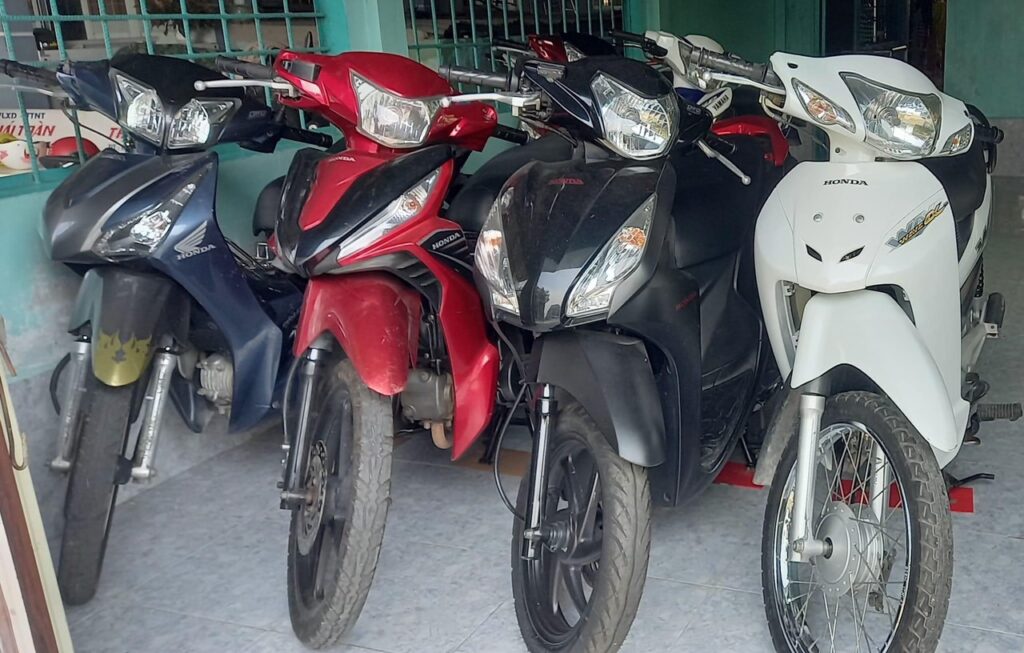 Cho thuê xe máy tại Hà Tiên